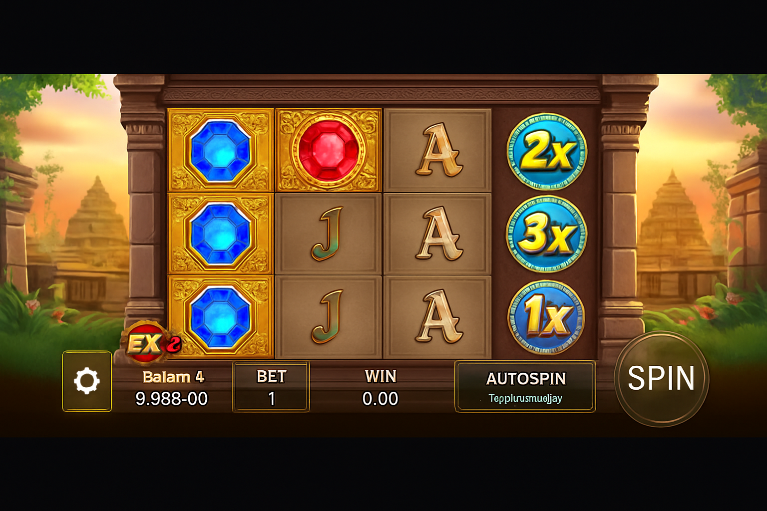 Fortune Gems gameplay